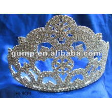 Hot tiara de mariage en strass de vente (GWST12-266)